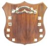 Large Wood Shield (Dark)